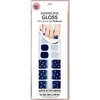 Dashing Diva Shooting Stars Gloss Ultra Shine Gel Pedicure