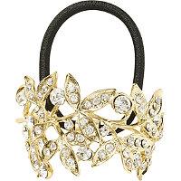 Elle Rose Gold Pearl Pony Cuff