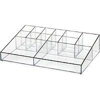 Idesign Onyx Wide Cosmetic Organizer