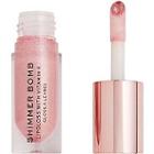 Makeup Revolution Shimmer Bomb Lip Gloss - Glimmer (rose Gold)
