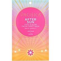Pacifica Sea & C After Sun Cool & Glow Facial Sheet Mask