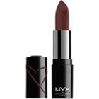 Nyx Professional Makeup Shout Loud Satin Lipstick - So Dramatic (plum Brown)