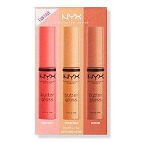 Nyx Professional Makeup Butter Gloss Lip Gloss Trio