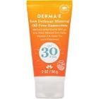 Derma E Sun Defense Mineral Oil-free Face Sunscreen Spf 30