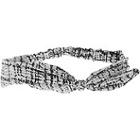 Capelli New York Head Wrap 3 In 1 Blurry Square White