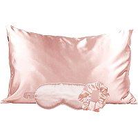 Kitsch Satin Sleep Set In Blush