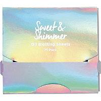 Sweet & Shimmer Oil Blotting Sheets