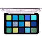 J.cat Beauty Dia & Noche Tri-element15 Pigment Palette Around The Clock