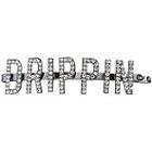Drippin Word Rhinestone Kitsch X Justine Marjan Bobby Pin