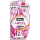 Schick Quattro Raspberry Rain Disposable Razors