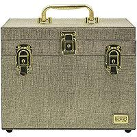 Soho Gold Three Drawer Makeup Storage Beauty Case