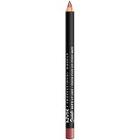 Nyx Professional Makeup Suede Matte Lip Liner - Whipped Caviar (muted Plum)