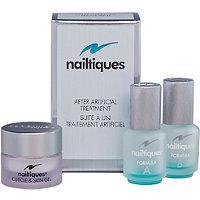 Nailtiques After Artificial Treatment