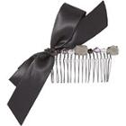 Elle Side Comb With Black Ribbon