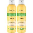 Babo Botanicals Sheer Zinc Continuous Spray Sunscreen Spf 30 Duo