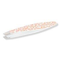 Tweezerman Peach Leopard Mini Slant Tweezer