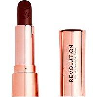 Makeup Revolution Satin Kiss Lipstick - Vampire (vampy Dark Red)