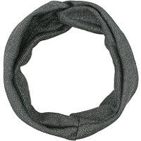Capelli New York Gunmetal And Metallic Knit, Twisted Front Headwrap