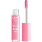 Nyx Professional Makeup This Is Milky Gloss Lip Gloss - Milk It Pink (sheer Baby Pink)