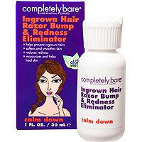 Completely Bare Calm Down Ingrown Hair, Razor Bump & Redness Eliminator