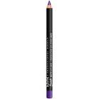 Nyx Professional Makeup Suede Matte Lip Liner - Amethyst (deep Neon Purple)