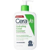 Cerave Hydrating Facial Cleanser With Ceramides And Hyaluronic Acid