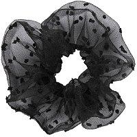 Scunci Black And Orange Scrunchie