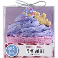 Fizz & Bubble Pink Sorbet Bubble Bath Cupcake