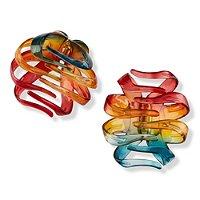 Scunci Rainbow Pride Jaw Clips