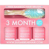 Sugarbearhair Women's Multi Vegan Gummies 3 Month Supply Set