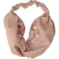 Jessica Simpson Leopard And Blush Interlock Headwrap