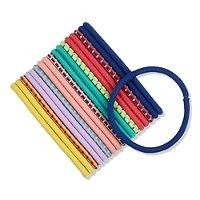 Scunci Work + Play Brightly Colored Elastics