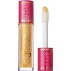Juvia's Place Glass Lip Gloss - It's Electric (clear Super High Shine Lip Gloss With Gold Shimmer)