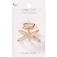 Scunci Crystal Ring Jaw Clip