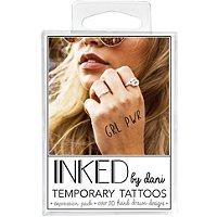Inked By Dani Temporary Tattoos Expression Pack