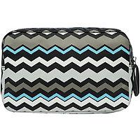 Anna Martina Franco Chevron Medium Rectangular Cosmetic Case