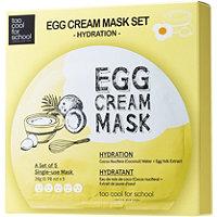 Too Cool For School Egg Cream Mask Hydration Set