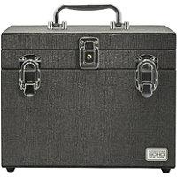 Soho Grey Three Drawer Makeup Storage Beauty Case