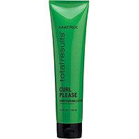 Matrix Total Results Curl Please Contouring Lotion Curl Control Leave-in