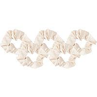 Kitsch Neutral Satin Sleep Scrunchies 5 Count