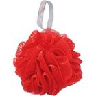 Sweet & Shimmer Red Shower Pouf