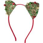 Riviera Glitter Jingle Bell Cat Ear Headband