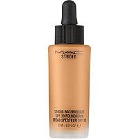 Mac Studio Waterweight Spf 30 Foundation - Nc45 (deep Bronzed W/ Golden Undertone For Medium To Dark Skin)