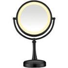 Conair Black Touch Control Lighted Makeup Mirror