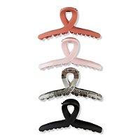 Scunci Work + Play Long Claw Hair Clips