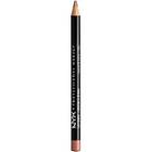 Nyx Professional Makeup Slim Lip Pencil Creamy Long-lasting Lip Liner - Peekaboo Neutral (natural Brown With Slight Pink Tones)