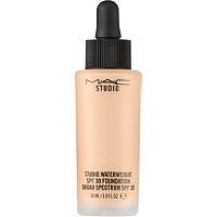Mac Studio Waterweight Spf 30 Foundation - Nc35 (neutral Beige W/ Golden Undertone For Medium Skin)