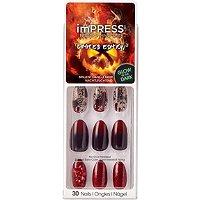 Kiss Run Away Impress Limited Edition Halloween Press-on Manicure