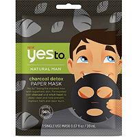 Yes To Natural Men Charcoal Detox Paper Mask