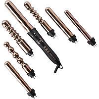 Foxybae Rose Gold 7-in-1 Curling Wand